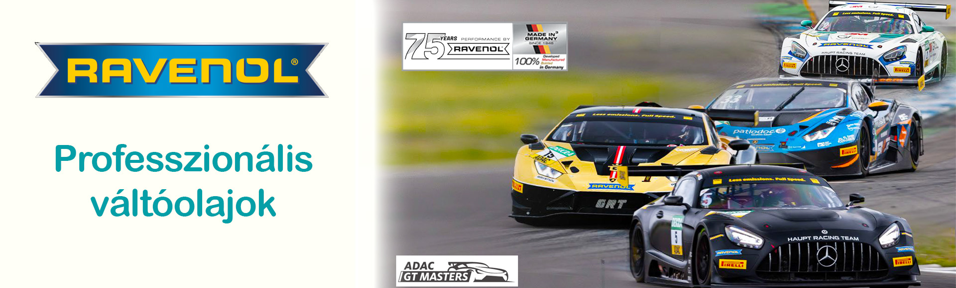 PROFESSZIONÁLIS RAVENOL VÁLTÓOLAJOK MARKET