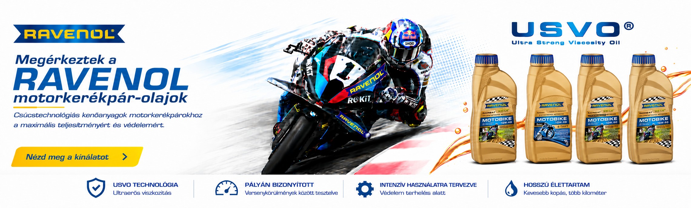 Ravenol Motorkerékpár Olajok