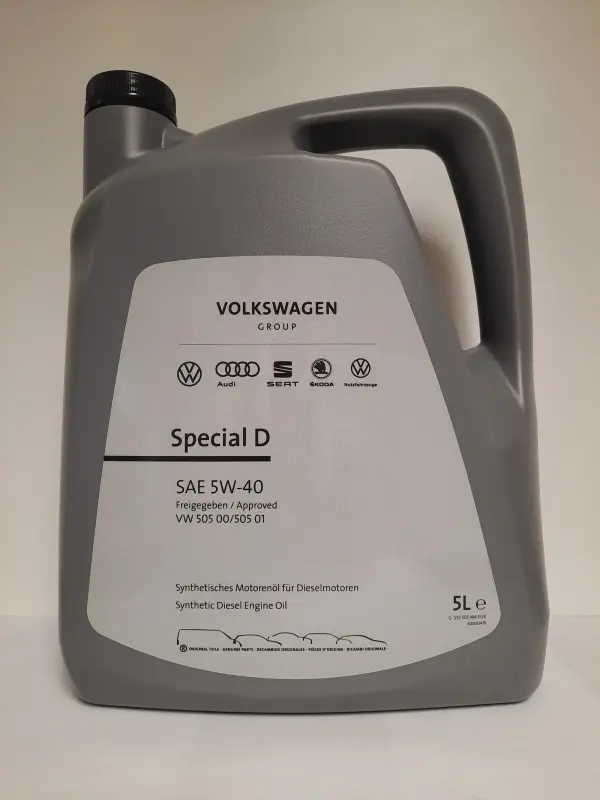 VOLKSWAGEN ORIGINAL SPECIAL D (VW 505 01)   5W40 5L
