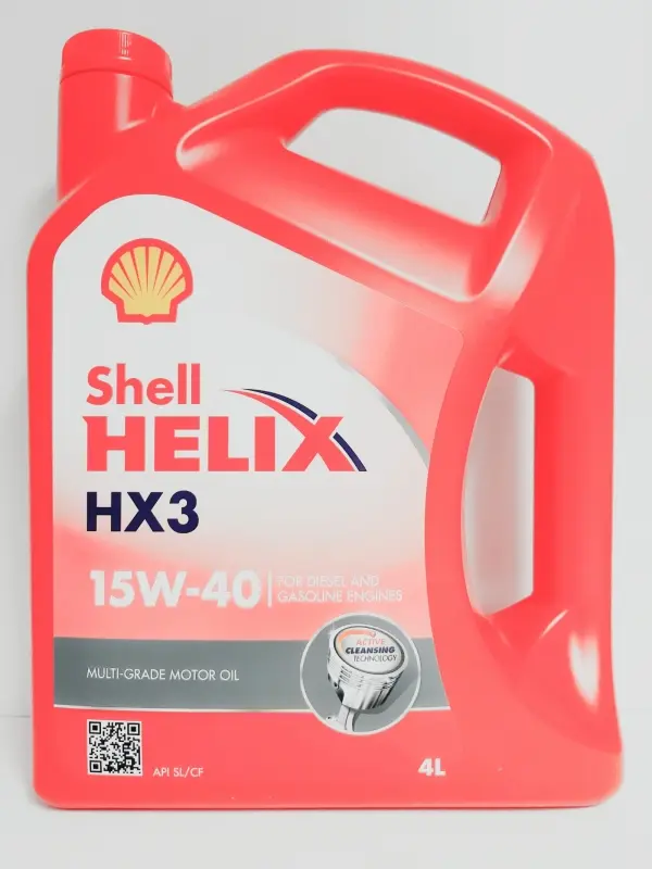 SHELL HELIX HX3   15W40 4L