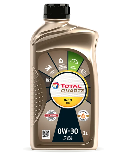 TOTAL QUARTZ 9000 ENERGY HKR (HKS)    (12x1) 5W30 1L