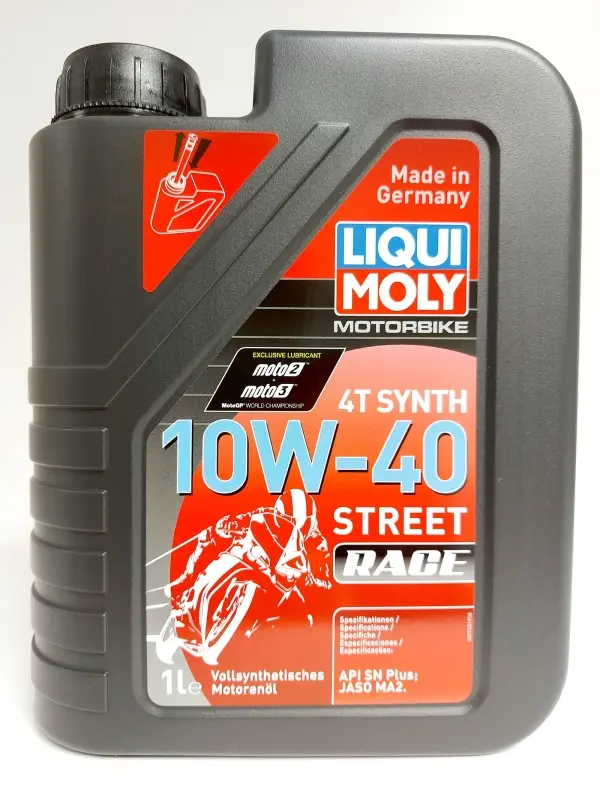 LIQUI MOLY MOTORBIKE 4T SYNTH STREET RACE   10W40 1L