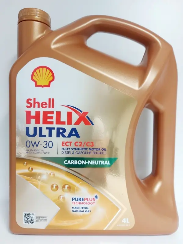 SHELL HELIX ULTRA ECT C2/C3   0W30 4L