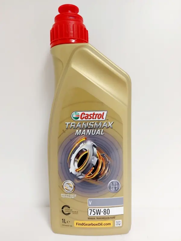 CASTROL TRANSMAX MANUAL V   75W80 1L