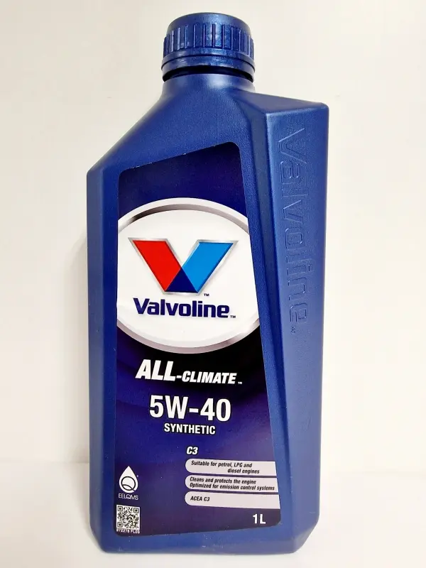 VALVOLINE ALL CLIMATE C3 (VW 505.01)   5W40 1L