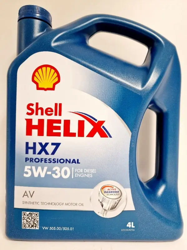 SHELL HELIX HX7 PROFESSIONAL AV (VW 505 01)   5W30 4L