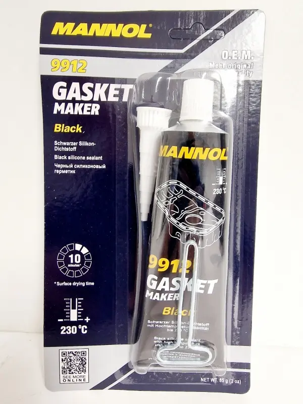 MANNOL 9912 TÖMÍTŐ ANYAG fekete 85 g 