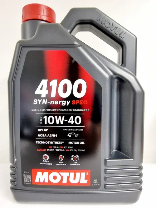 MOTUL (6100) 4100 SYN-NERGY SPEC   10W40 4L