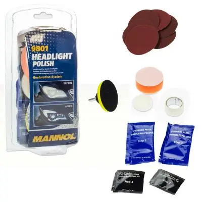 MANNOL 9801 FÉNYSZÓRÓ POLÍROZÓ 2x40g+2x7,5g
