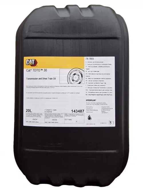 メンテナンス CAT Transmission and Drive Train Oil 20L Cat Transmission & Drivetrain Oil | MacAllister Machinery