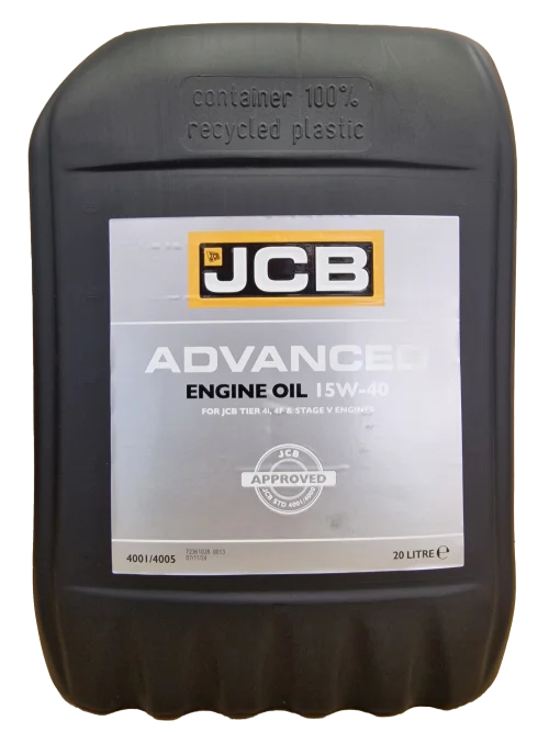 JCB ADVANCED ENGINE OIL (4001/4005)   15W40 20L
