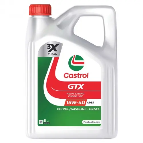 CASTROL GTX A3/B3   15W40 4L