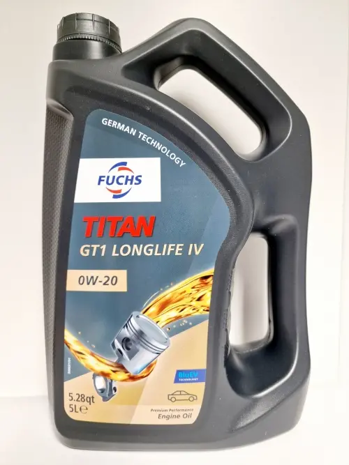 FUCHS TITAN GT1 LONGLIFE IV    0W20 5L