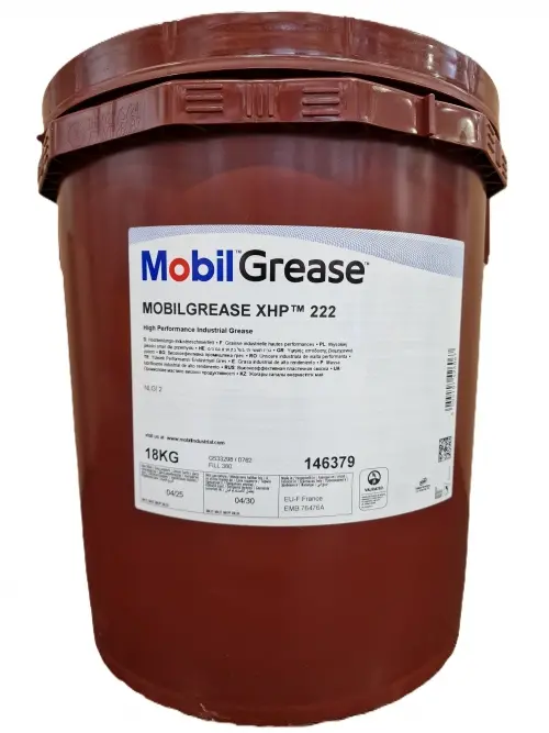 MOBILGREASE XHP 222 18 Kg 18L