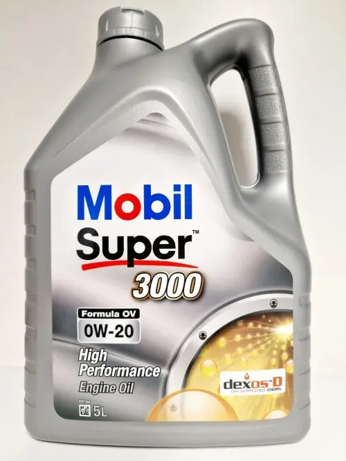 MOBIL SUPER 3000 FORMULA OV(F- 952-A1-GM dexosD)   0W20 5L