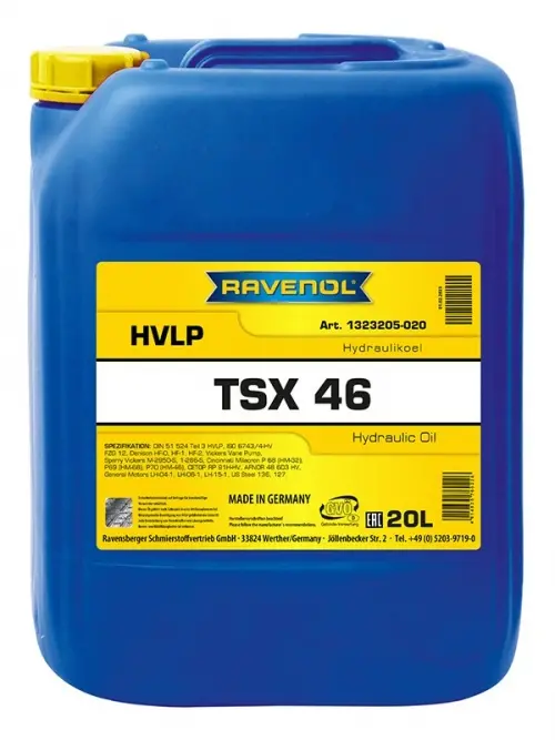 RAVENOL Hydraulikoel TSX Hidraulikaolaj HVLP-46  20L