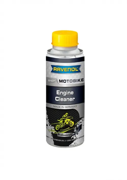 RAVENOL Motobike Engine Cleaner Shot 100ml /Motorkerékpár-motor belső tisztító koncentrátum/