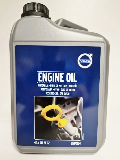 VOLVO ENGINE OIL VCC-RBSO-2AE   0W20 4L