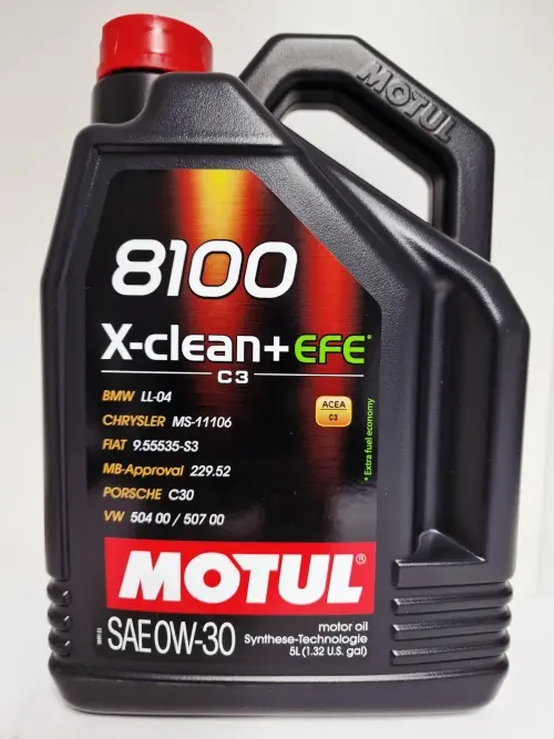 MOTUL 8100 X-CLEAN+ EFE   0W30 5L