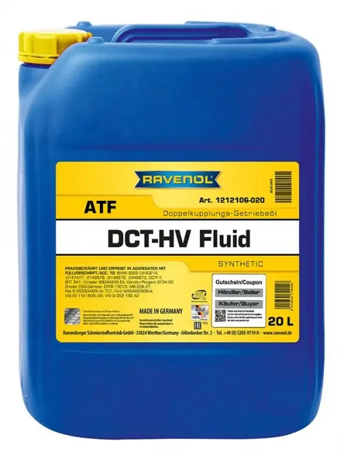 RAVENOL ATF DCT-HV FLUID  20L