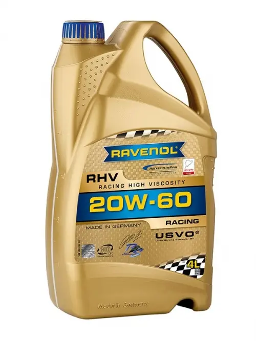 RAVENOL RHV Racing High Viscosity (Empfehlung Ralf Schumacher)   20W60 4L