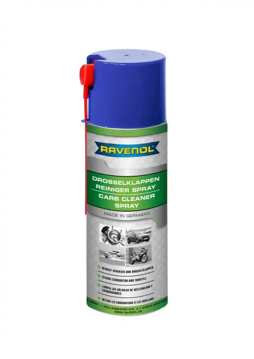 RAVENOL Carb Reiniger Spray - Professzionális karburátor és fojtószelep tisztító spray 400ml