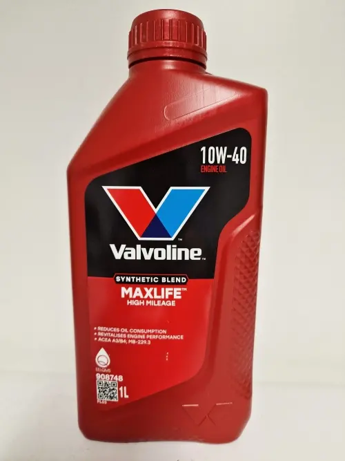VALVOLINE MAXLIFE   10W40 1L