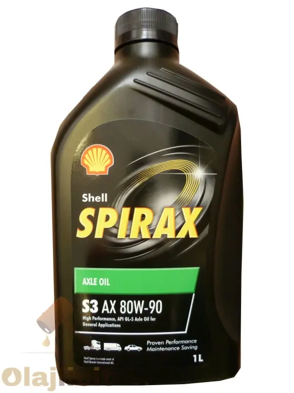 SHELL SPIRAX S3 AX   80W90 1L