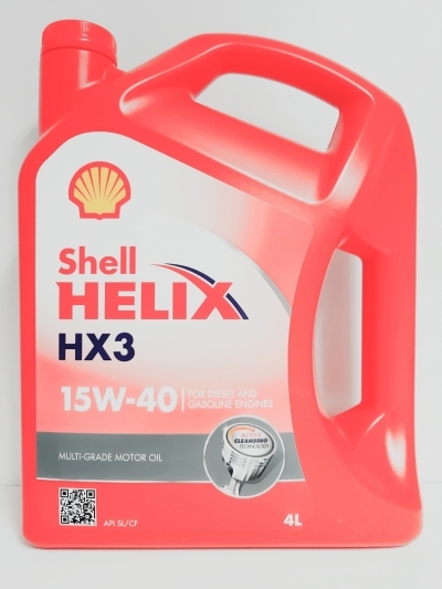 SHELL HELIX HX3 15W40 4L