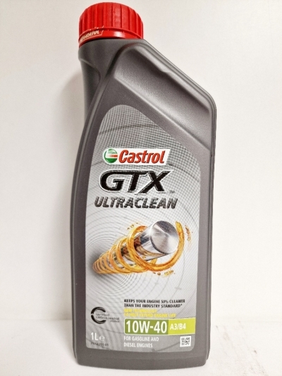 CASTROL GTX ULTRACLEAN 10W40 1L