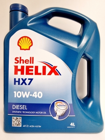 SHELL HELIX DIESEL HX7 10W40 4L