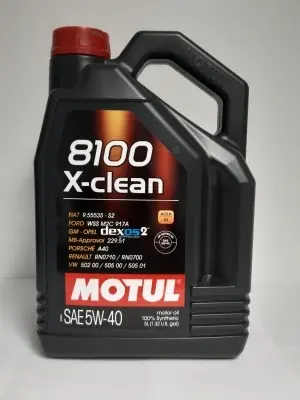 MOTUL 8100 X-CLEAN   5W40 5L