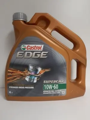 CASTROL EDGE SUPERCAR   10W60 4L