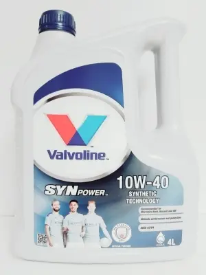 VALVOLINE SYNPOWER   10W40 4L