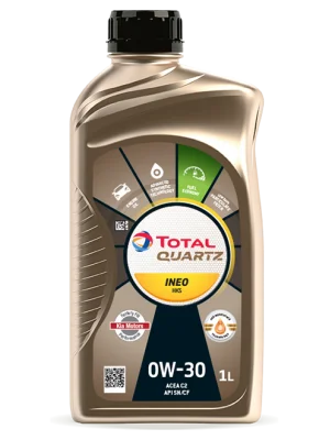 TOTAL QUARTZ 9000 ENERGY HKR (HKS)    (12x1) 5W30 1L