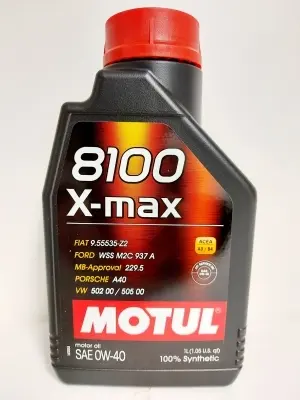 MOTUL 8100 X-MAX   0W40 1L