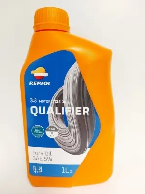 REPSOL QUALIFIER FORK OIL   5W 1L
