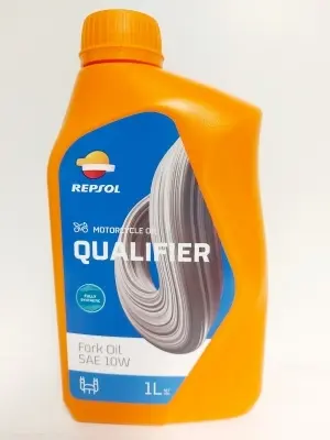 REPSOL QUALIFIER FORK OIL   10W 1L