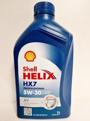 SHELL HELIX HX7 PROFESSIONAL AV (VW 505 01)   5W30 1L