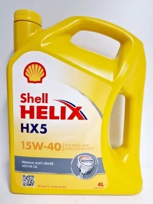SHELL HELIX HX5   15W40 4L