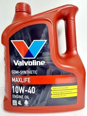 VALVOLINE MAXLIFE   10W40 4L