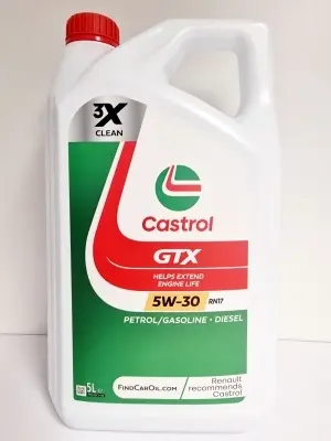 CASTROL GTX RN17   5W30 5L