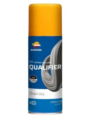 REPSOL MOTO CHAIN DRY PTFE f(ehér lánckenő spray) 400 ml 0.4L