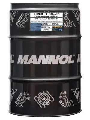 MANNOL 7715-60 Longlife III 504/507   5W30 60L