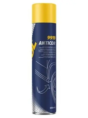 MANNOL 9919 ANTICOR alvázvédő, fekete rücsis 650ml 