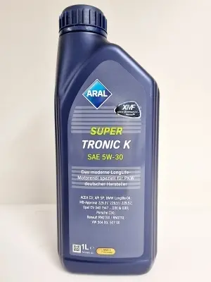 ARAL SUPER TRONIC K (Longlife III-VW507-MB-BMW)   5W30 1L