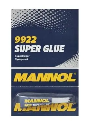 MANNOL 9922 Super Glue Pillanat ragasztó 3g 0.003L