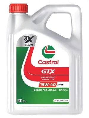 CASTROL GTX A3/B3   15W40 4L