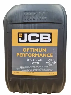 JCB ENGINE OIL OP (4001/2008)   15W40 20L