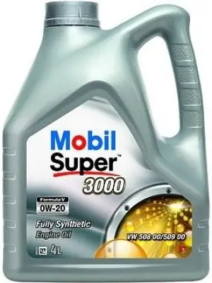 MOBIL SUPER 3000 FORMULA OV(F- 952-A1-GM dexosD)   0W20 4L